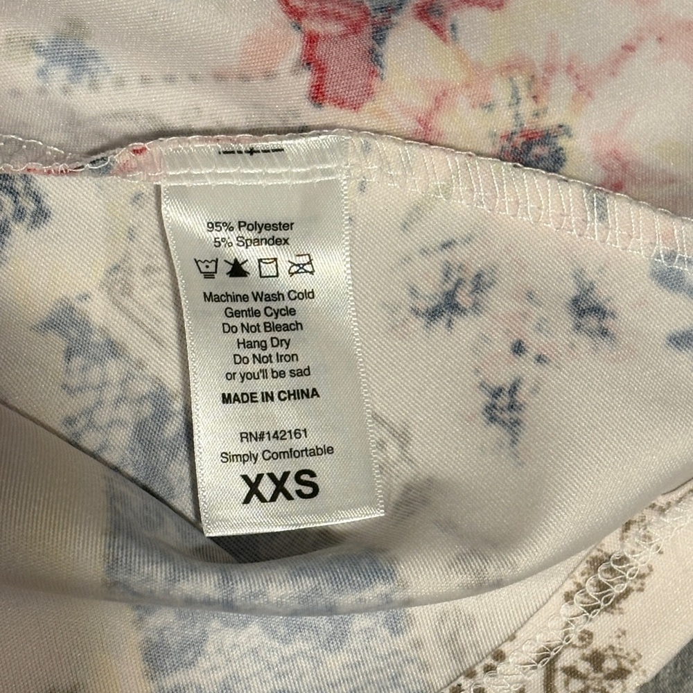 NWT LuLaRoe Floral Patchwork Dress With Pockets - Summer Style - Picture 7 of 7